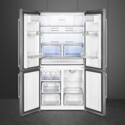 Smeg FQ60XDF nevera puerta lado a lado Independiente 541 L Acero inoxidable