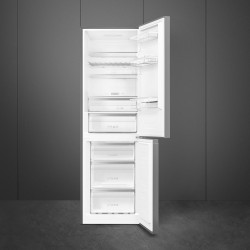 Smeg FC19XDND nevera y congelador Independiente 326 L Plata