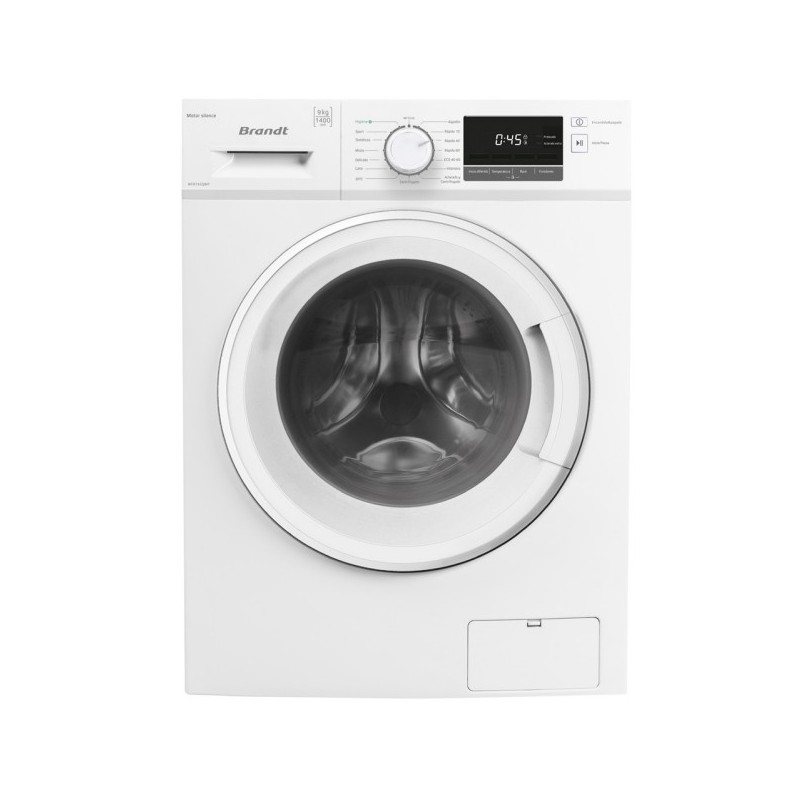 Brandt WFB193QWP lavadora Carga frontal 9 kg 1400 RPM Blanco