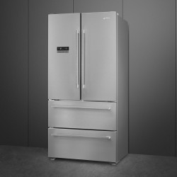 Smeg FQ55FXDF nevera puerta lado a lado Independiente 539 L Acero inoxidable