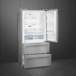 Smeg FQ55FXDF nevera puerta lado a lado Independiente 539 L Acero inoxidable