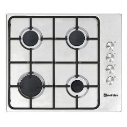 Meireles MG 3640 X NAT hobs Acero inoxidable Integrado Encimera de gas 4 zona(s)