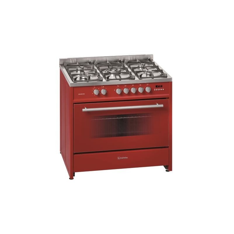Meireles G 910 R NAT Cocina independiente Gas Encimera de gas Rojo