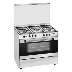 Meireles G 911 X NAT Cocina independiente Gas Encimera de gas Acero inoxidable
