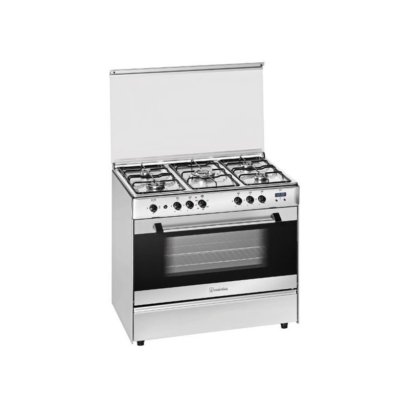 Meireles G 911 X NAT Cocina independiente Gas Encimera de gas Acero inoxidable