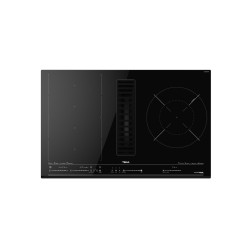 Teka AFC 87628 MST BK Negro Integrado 80 cm Con placa de inducción 3 zona(s) Campana integrada