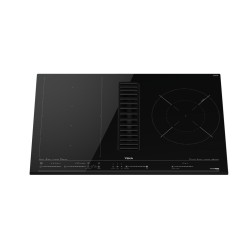Teka AFC 87628 MST BK Negro Integrado 80 cm Con placa de inducción 3 zona(s) Campana integrada