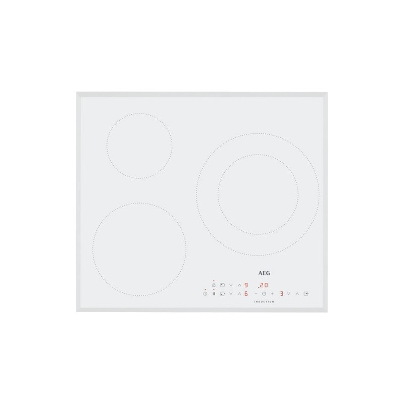AEG IKB63300FW Blanco Integrado 60 cm Con placa de inducción 3 zona(s)