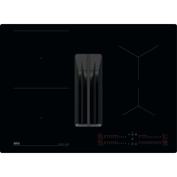 AEG TCH74B01FB Negro Integrado 68 cm Con placa de inducción 4 zona(s) Campana integrada
