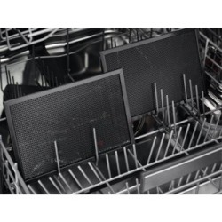 AEG TCH74B01FB Negro Integrado 68 cm Con placa de inducción 4 zona(s) Campana integrada