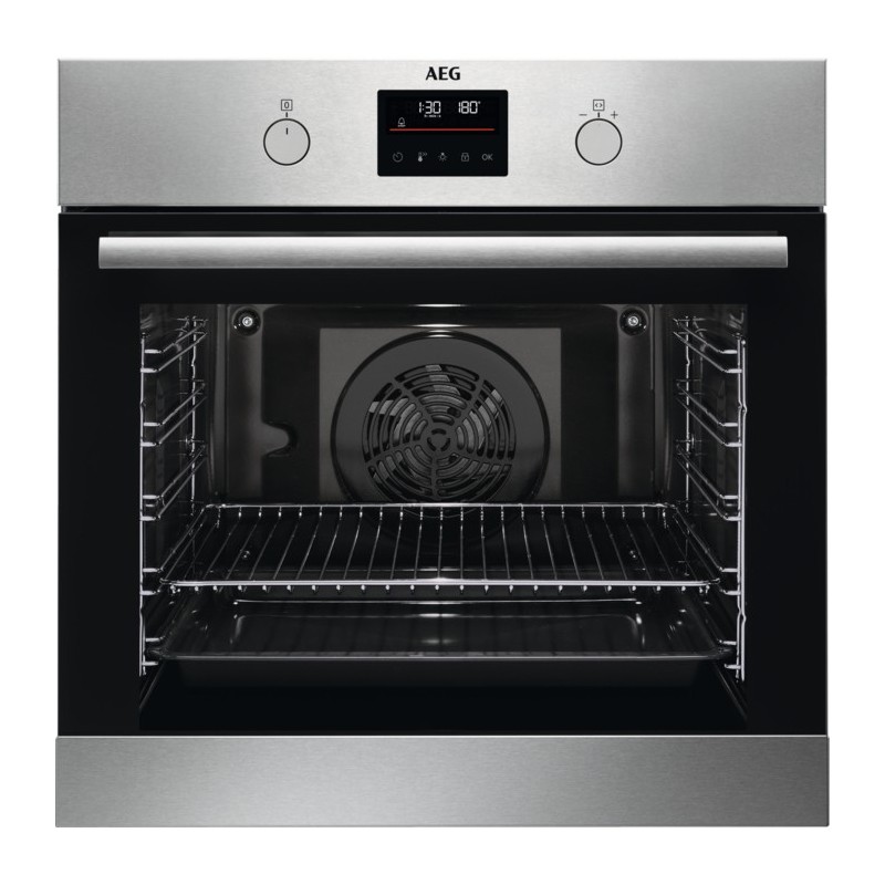 AEG BPB331161M 72 L 3490 W Negro, Acero