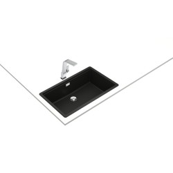 Teka Radea R10 70.40 M-TG Fregadero encastrado bajo encimera Rectangular Tegranite+