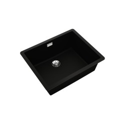 Teka 115230051 fregadero Fregadero encastrado bajo encimera Rectangular Granito