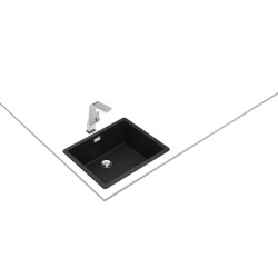 Teka 115230051 fregadero Fregadero encastrado bajo encimera Rectangular Granito