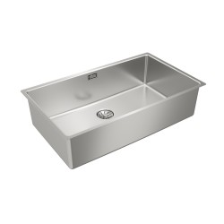 Teka Be Linea RS15 71.40 Fregadero encastrado bajo encimera Rectangular Acero inoxidable