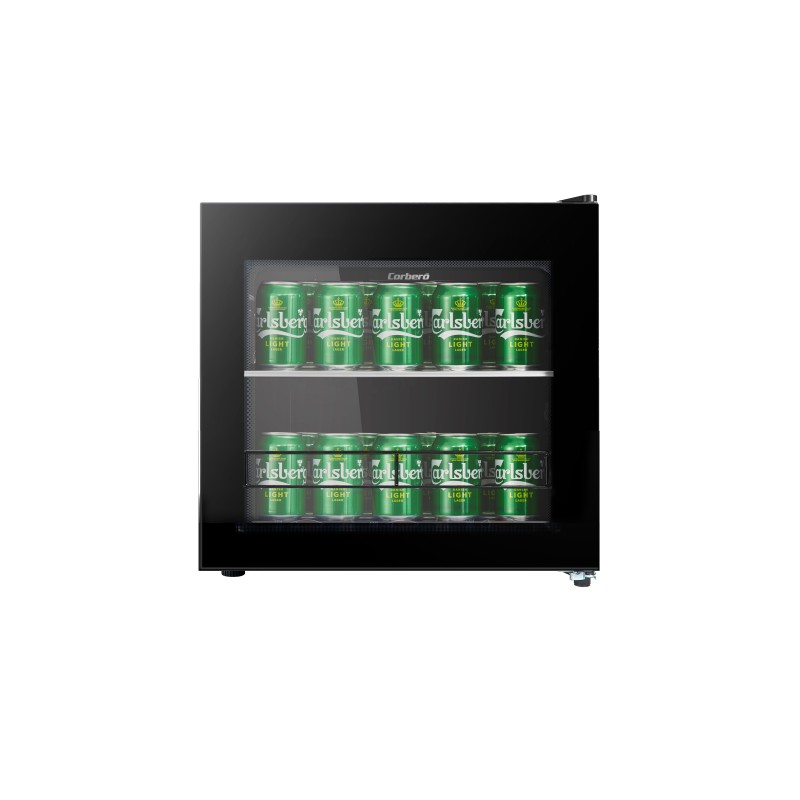 Corbero CFMMB430BLGL frigorífico Independiente 44 L Negro