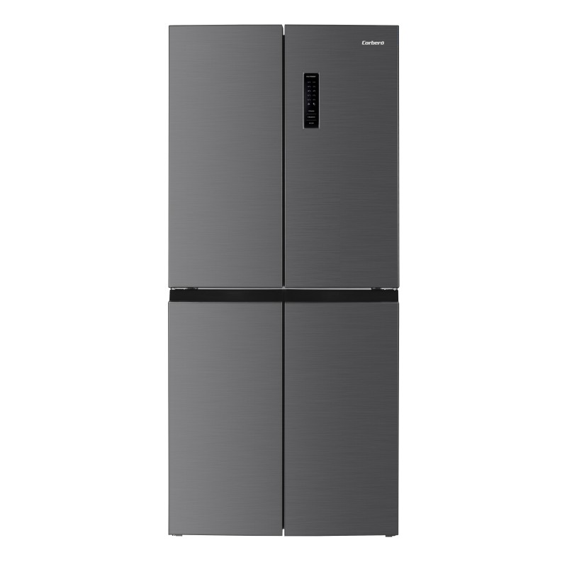 Corbero CF4PH4823NFX nevera puerta lado a lado Independiente 362 L Acero inoxidable