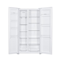 Corbero CFSBSH730NFW nevera puerta lado a lado Independiente 442 L Blanco