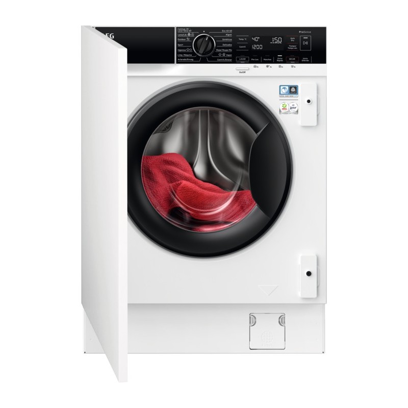 AEG Series 7000 LWN7E8636F lavadora-secadora Integrado Carga frontal Blanco