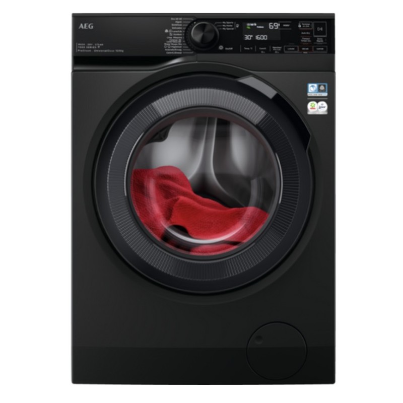 AEG Series 7000 LWR7316V6O lavadora-secadora Independiente Carga frontal Negro