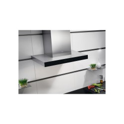 AEG DBE5660HB De pared Negro, Acero inoxidable 615 m³ h