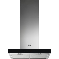 AEG DBE5660HB De pared Negro, Acero inoxidable 615 m³ h
