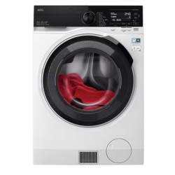 AEG Series 7000 LWR9816O5X lavadora-secadora Independiente Carga frontal Blanco