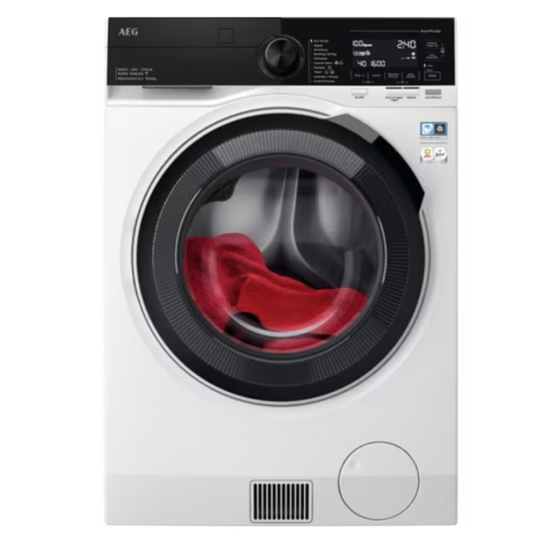 AEG Series 7000 LWR9816O5X lavadora-secadora Independiente Carga frontal Blanco