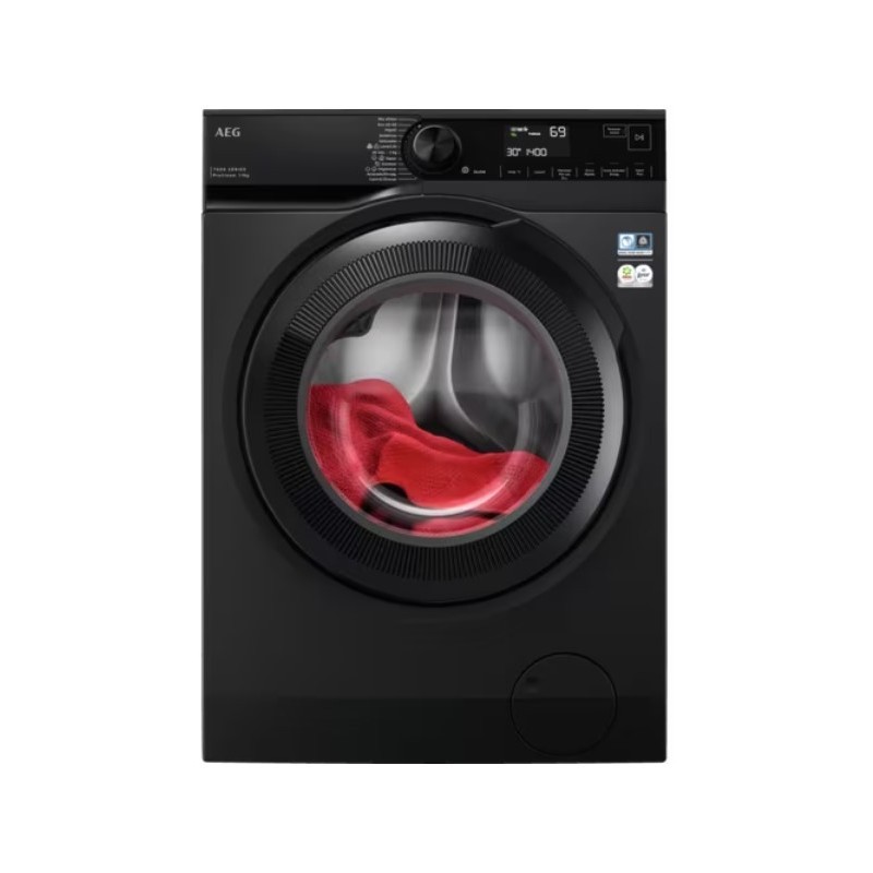 AEG Series 6000 LFR7394V4B lavadora Carga frontal 9 kg 1351 RPM Negro