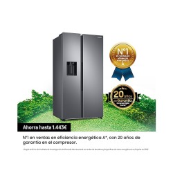 Samsung RS68CG852DS9 nevera puerta lado a lado Integrado Independiente 634 L Acero inoxidable