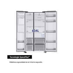 Samsung RS68CG852DS9 nevera puerta lado a lado Integrado Independiente 634 L Acero inoxidable