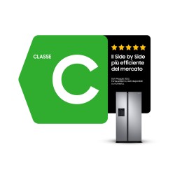 Samsung RS68A884CSL nevera puerta lado a lado Independiente 635 L Plata