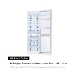 Samsung RB34C600DWW Independiente 344 L Blanco