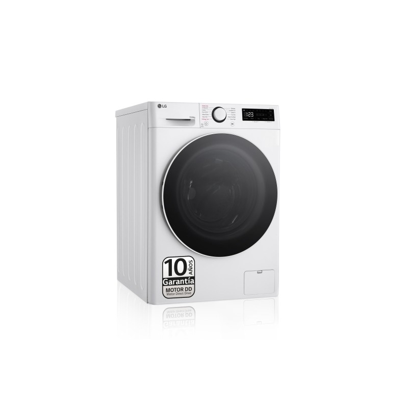 LG F4DR6010A0W lavadora-secadora Independiente Carga frontal Blanco