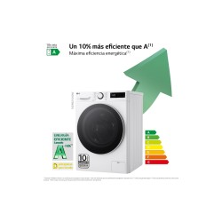 LG F4DR6010A0W lavadora-secadora Independiente Carga frontal Blanco