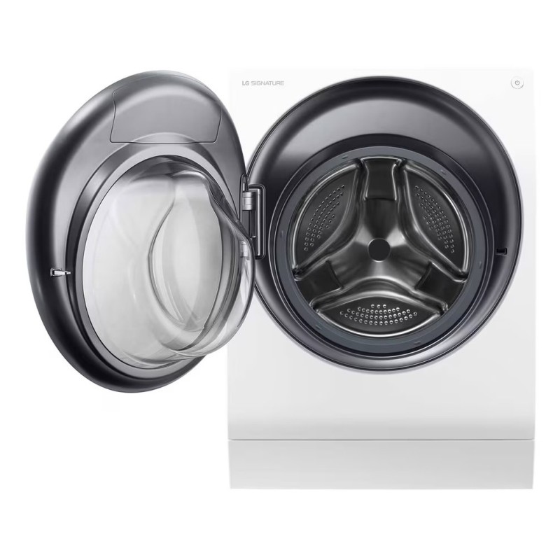 LG SIGNATURE LSWD100E lavadora-secadora Independiente Carga frontal Blanco
