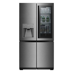 LG SIGNATURE LSR100 nevera puerta lado a lado Independiente 569 L Acero inoxidable