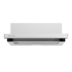 Corbero VINSON635W campana Encastrada Negro, Acero inoxidable 372,5 m³ h