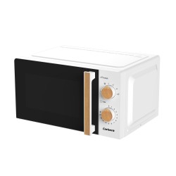 Corbero CMICG270WOODN microondas Blanco Solo microondas Encimera 20 L 700 W