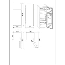Whirlpool W55TM 4120 W 2 Independiente 212 L Blanco