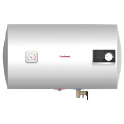Corbero CTMA50H Horizontal Depósito (almacenamiento de agua) Sistema de calentador único Blanco