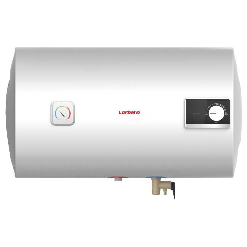 Corbero CTMA50H Horizontal Depósito (almacenamiento de agua) Sistema de calentador único Blanco