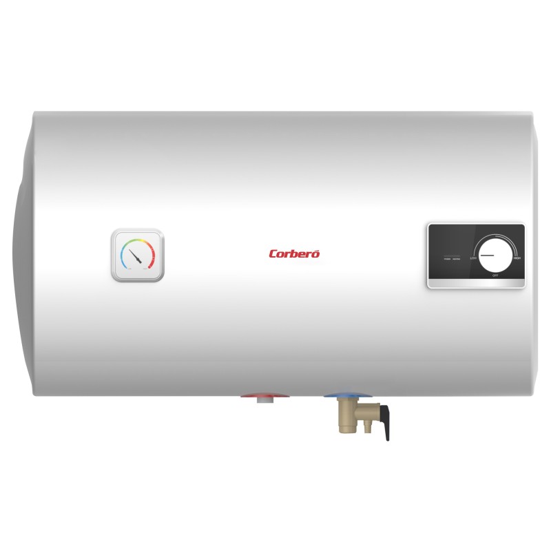 Corbero CTMA50H calentadory hervidor de agua Horizontal Depósito (almacenamiento de agua) Sistema de calentador único Blanco