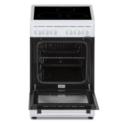 Corbero CCSF503VW cocina Cocina independiente Eléctrico Cerámico Blanco