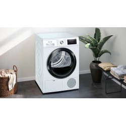 Siemens WT43HV91ES secadora Independiente Carga frontal 8 kg Blanco