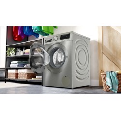 Bosch Serie 6 WGG256ZXES lavadora Carga frontal 10 kg 1600 RPM Acero inoxidable