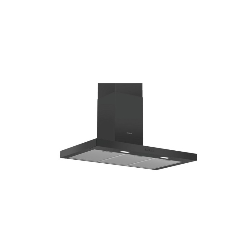 Bosch Serie 2 DWB96BC60 campana De pared Negro 619 m³ h