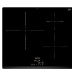 Siemens iQ300 EH631BDB6E hobs Negro Integrado 59 cm Con placa de inducción 3 zona(s)