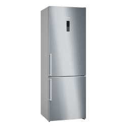 Siemens iQ500 KG49NAICT nevera y congelador Independiente 440 L Acero inoxidable