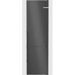 Bosch Serie 4 KGN39OXBT nevera y congelador Independiente 363 L Negro